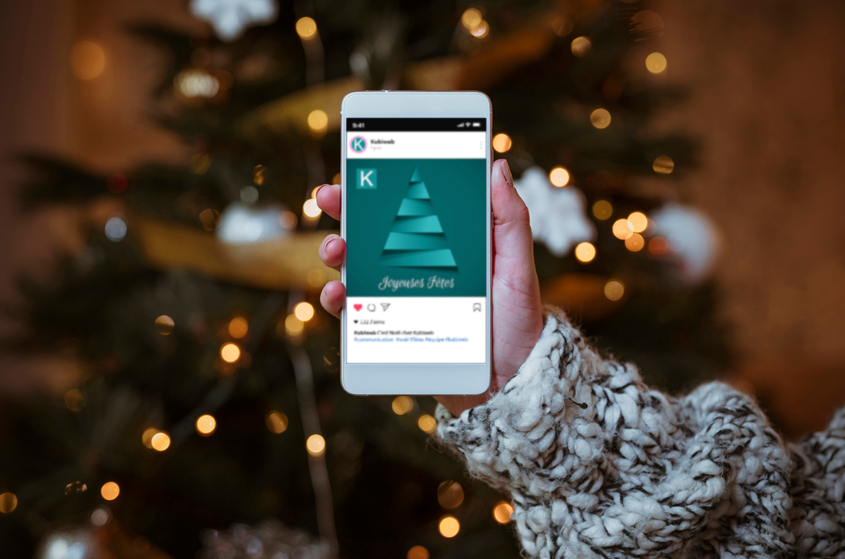 Kubiweb vous accompagne pour votre communication de Noël